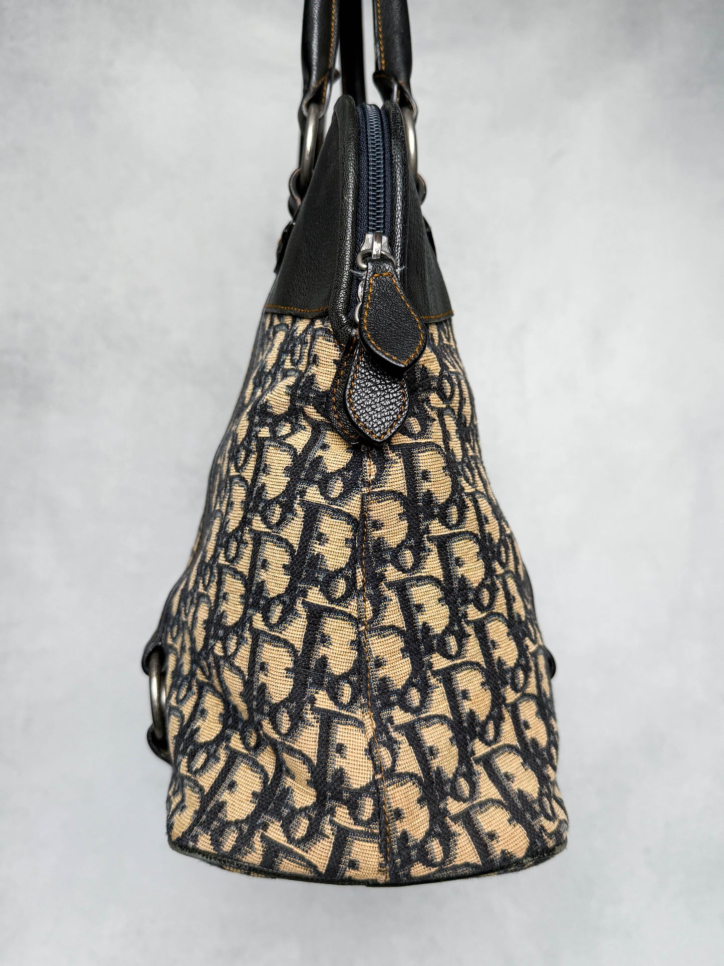 Dior Vintage Trotter Bag Oblique Monogram