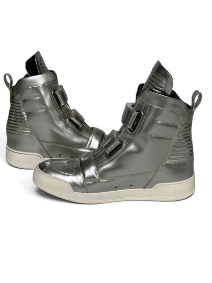Balmain FW2014 Metallic High-Tops (44)