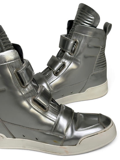 Balmain FW2014 Metallic High-Tops (44)