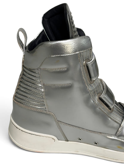 Balmain FW2014 Metallic High-Tops (44)
