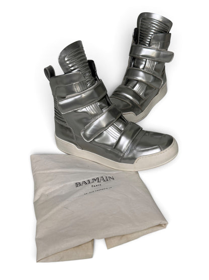 Balmain FW2014 Metallic High-Tops (44)