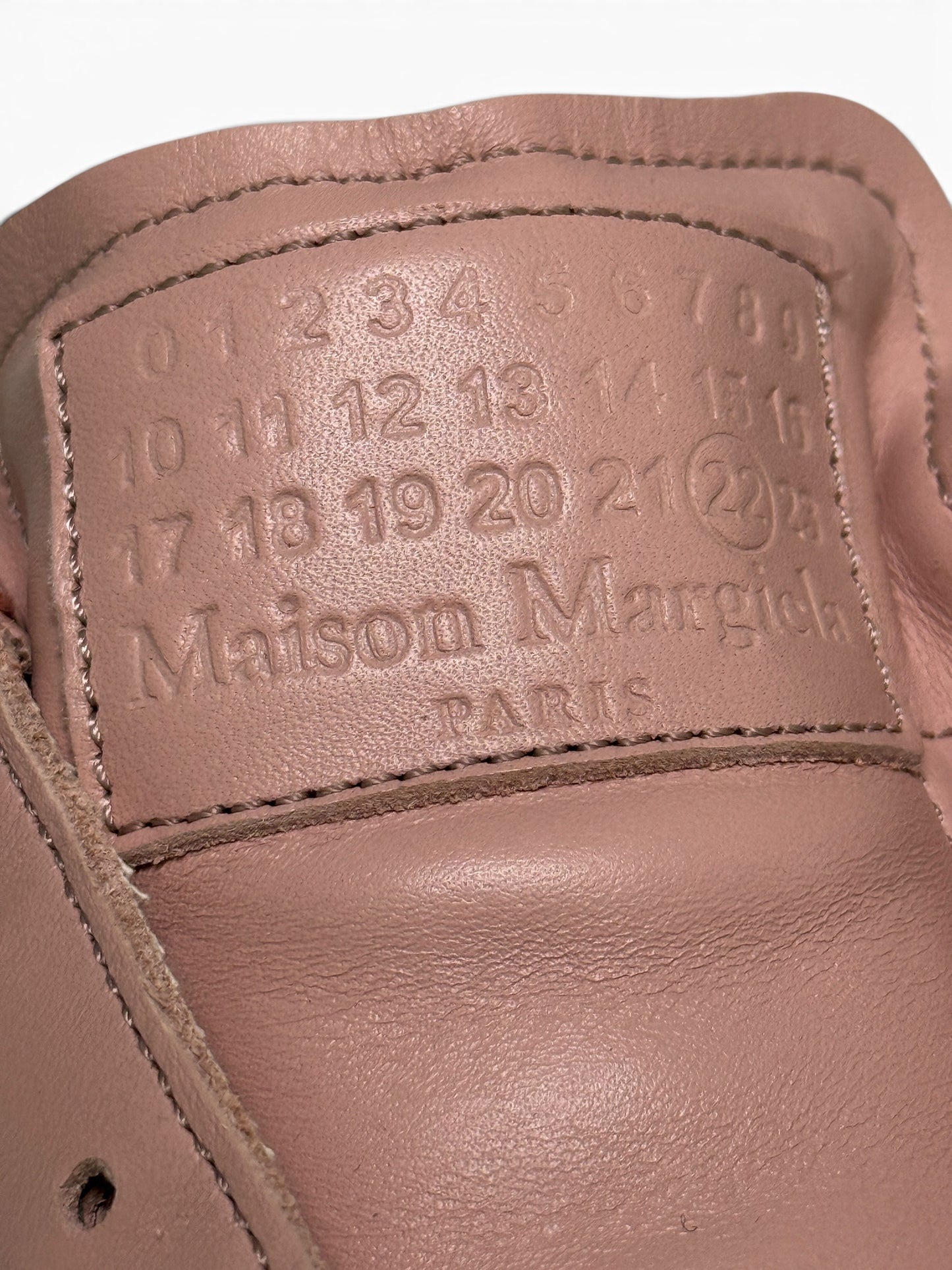 Maison Margiela Full Leather GATs Pastel Pink (43)