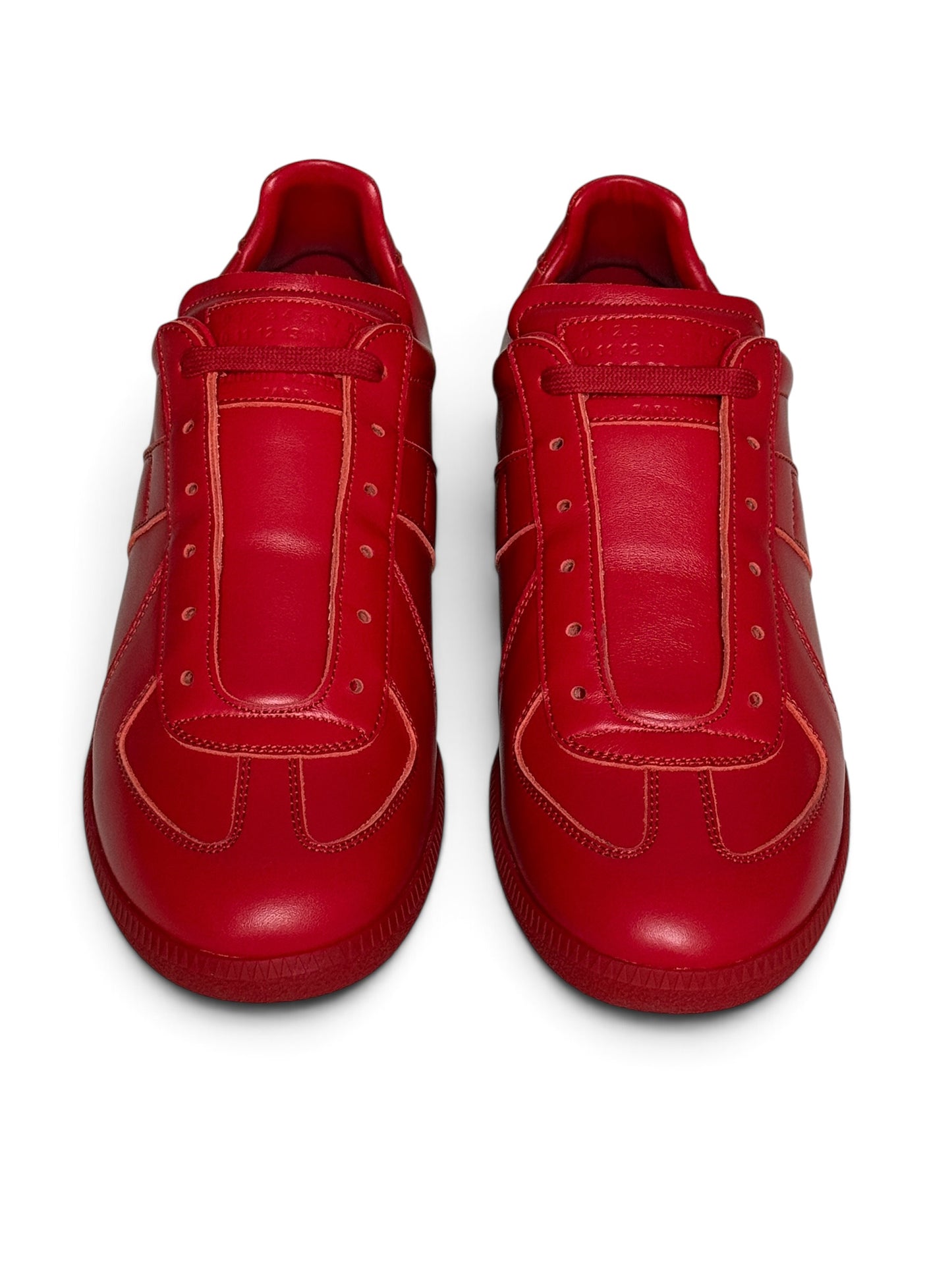 Maison Margiela Full Leather GATs Red (43)