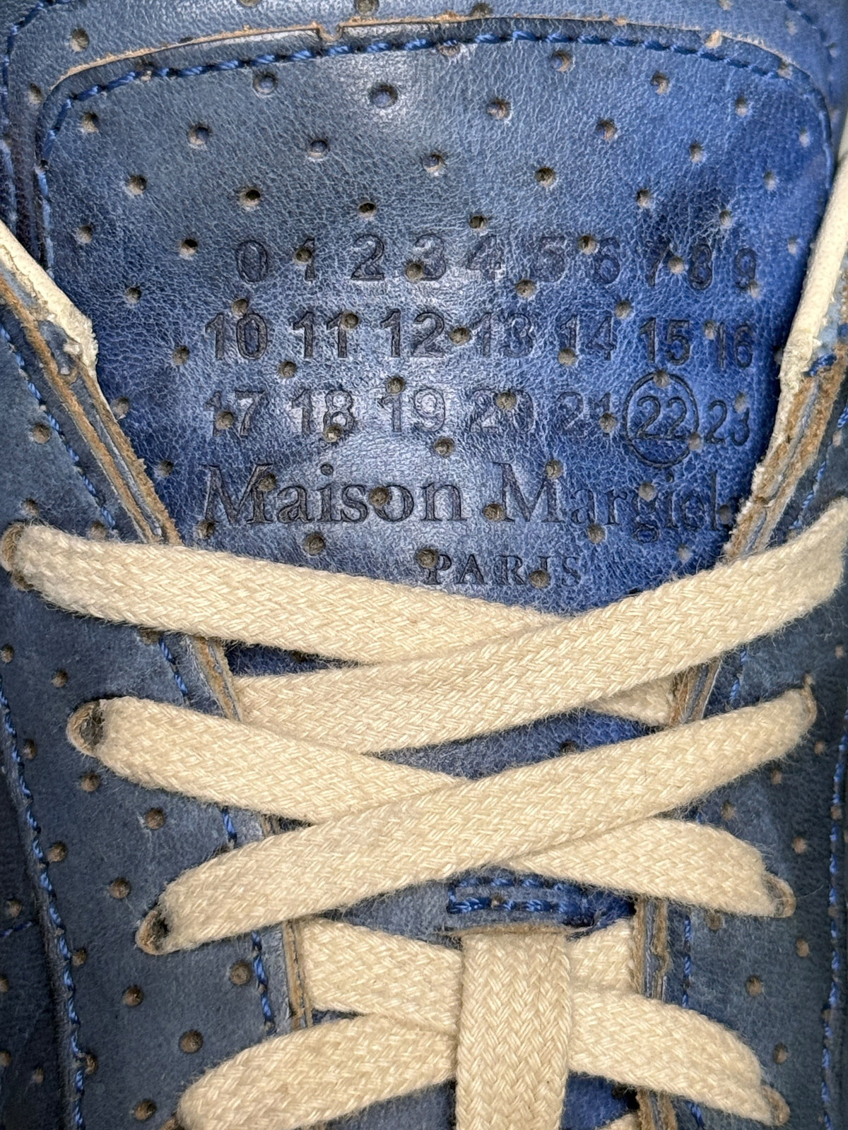 Maison Margiela 2016 Low-Tops Perforated Leather (43)