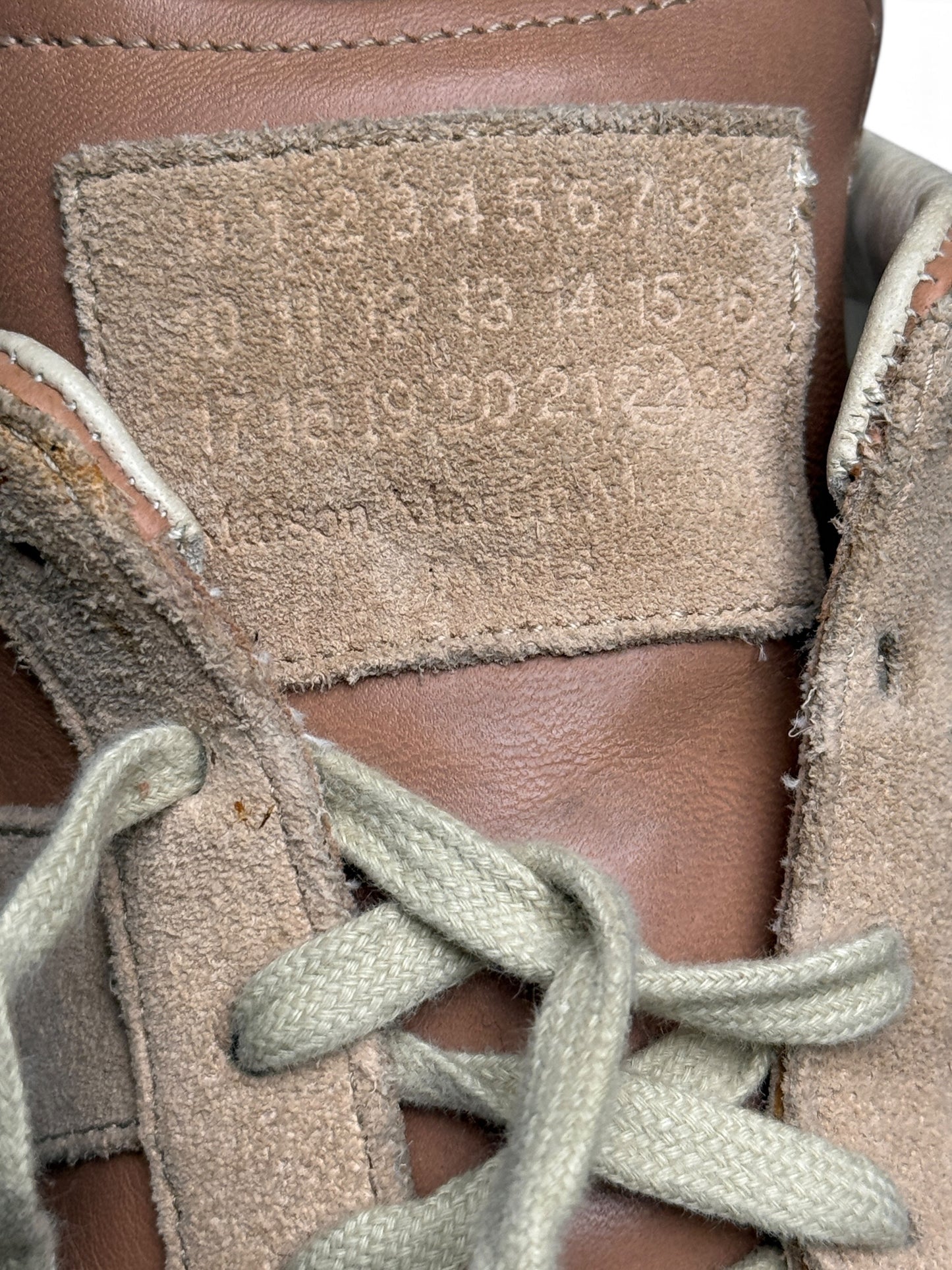 Maison Margiela 2013 GATs Salmon/Beige (43)