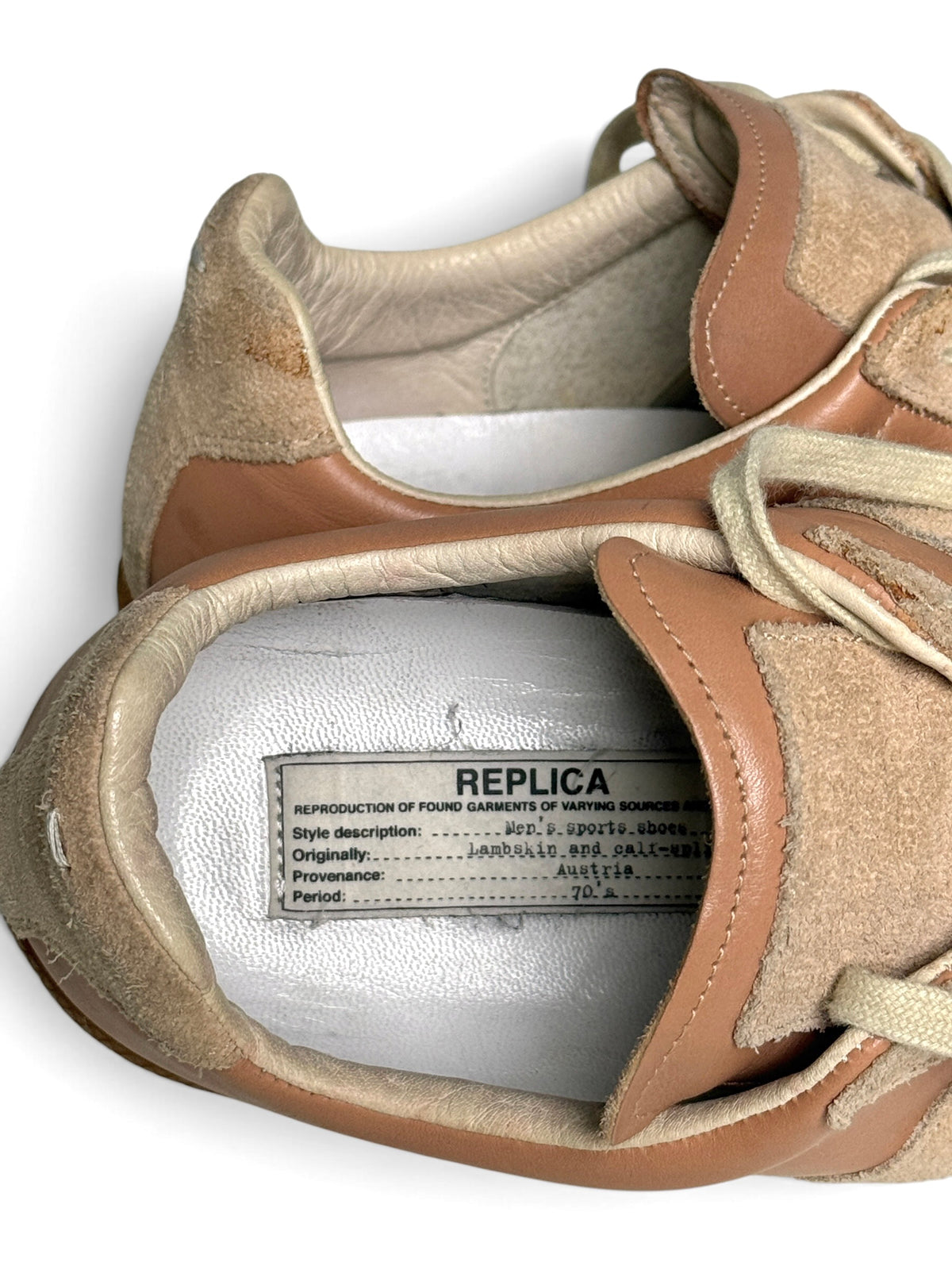 Maison Margiela 2013 GATs Salmon/Beige (43)