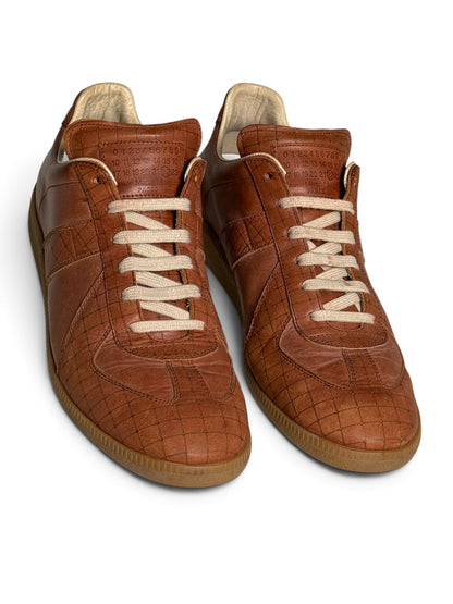 Maison Margiela 2014 Checkered GATs Brown (46)