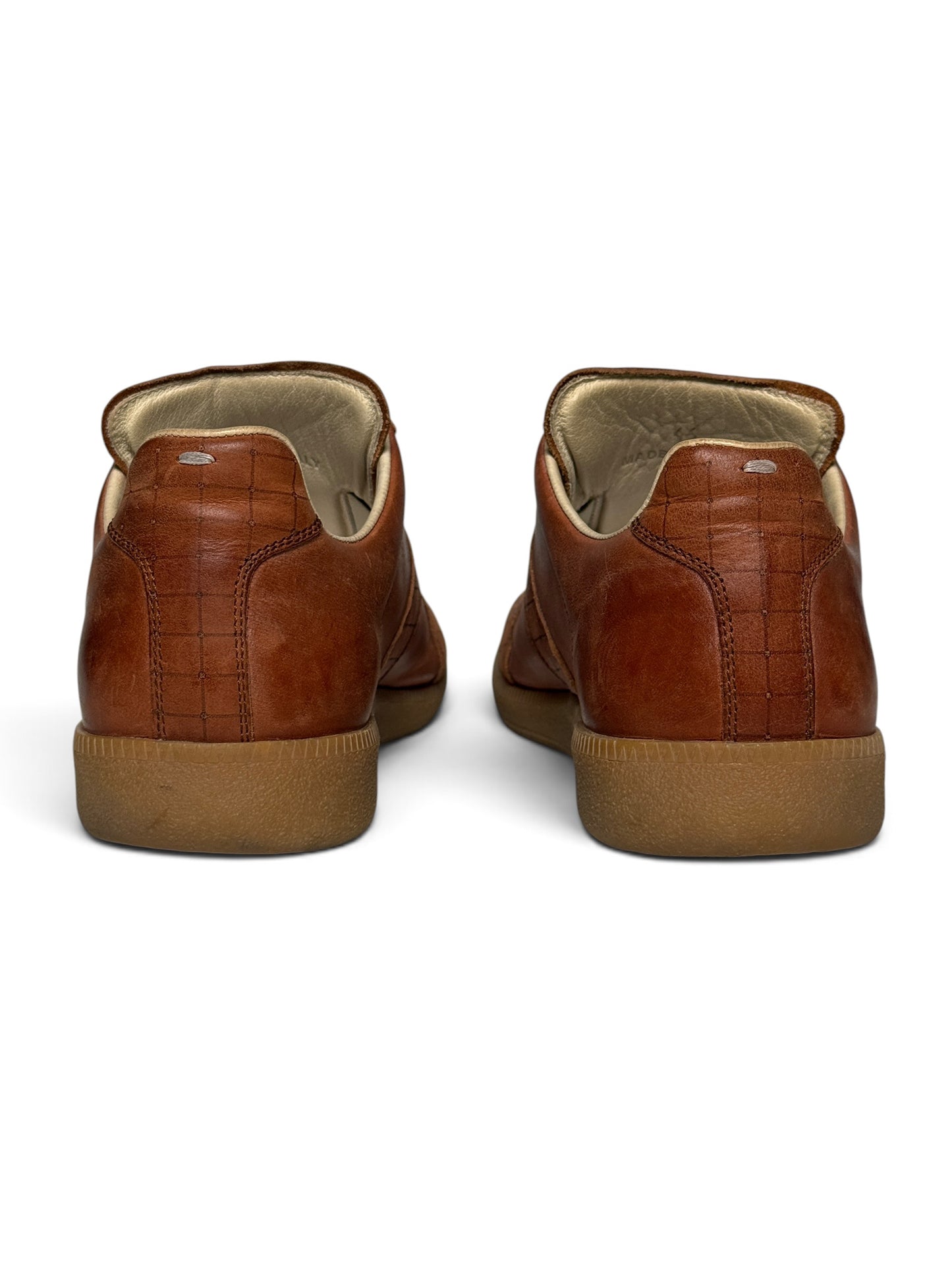 Maison Margiela 2014 Checkered GATs Brown (46)