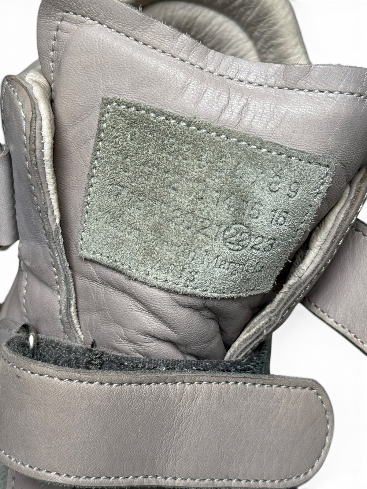 Maison Margiela 2012 Triple Strap GATs Taupe (43)