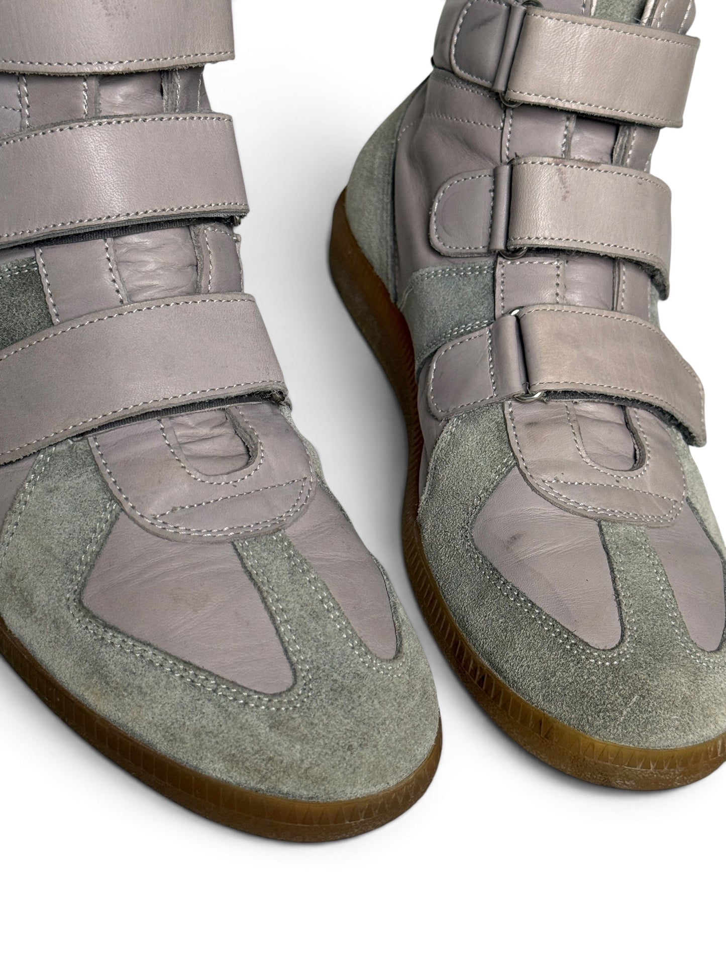 Maison Margiela 2012 Triple Strap GATs Taupe (43)