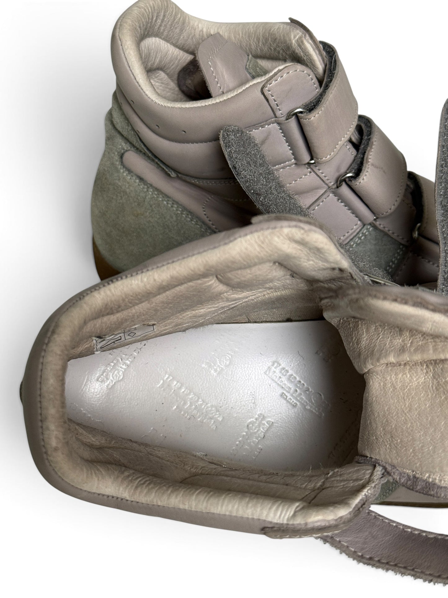 Maison Margiela 2012 Triple Strap GATs Taupe (43)