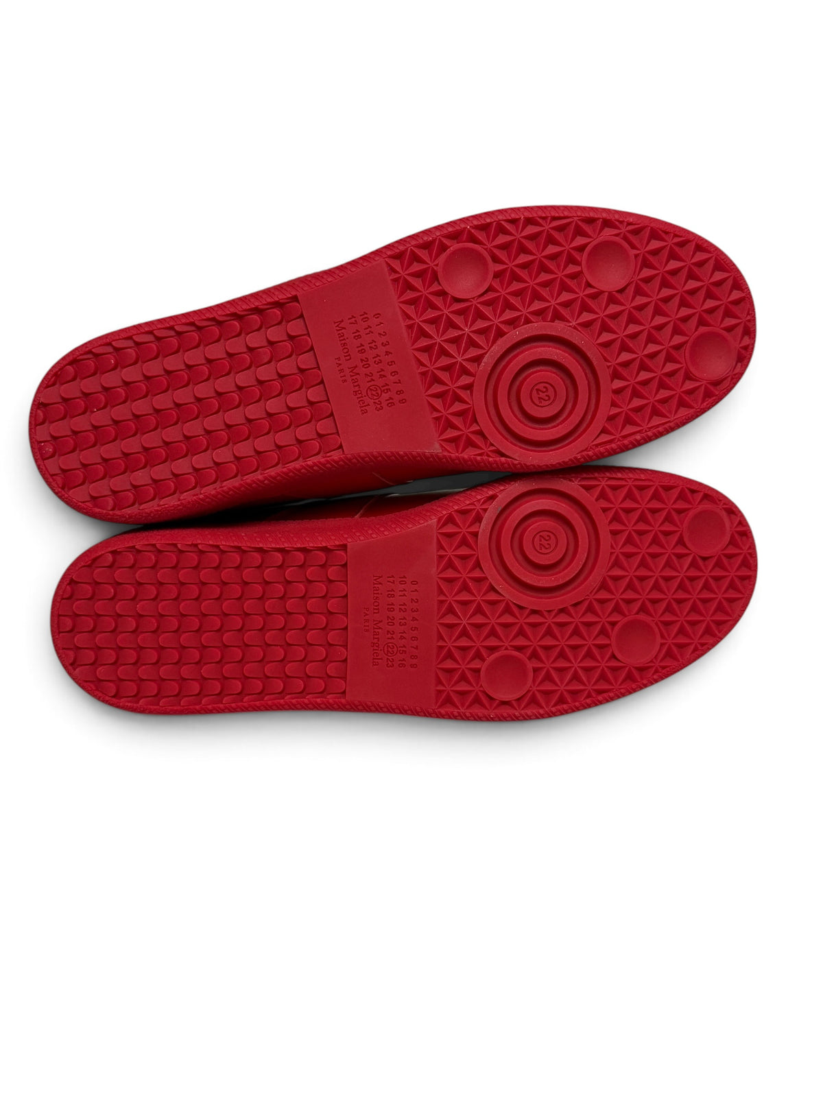 Maison Margiela Full Leather GATs Red (43)