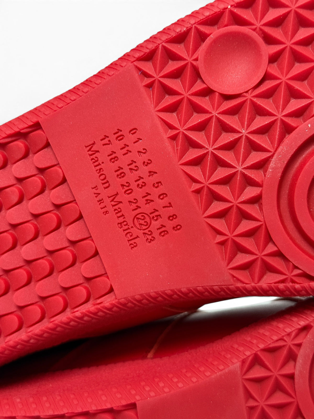 Maison Margiela Full Leather GATs Red (43)