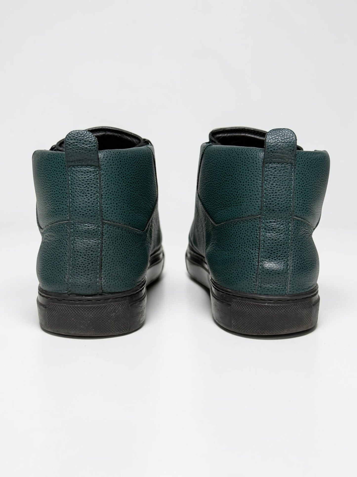 Balenciaga Arena High Full Grain Leather Petrol (44.5)
