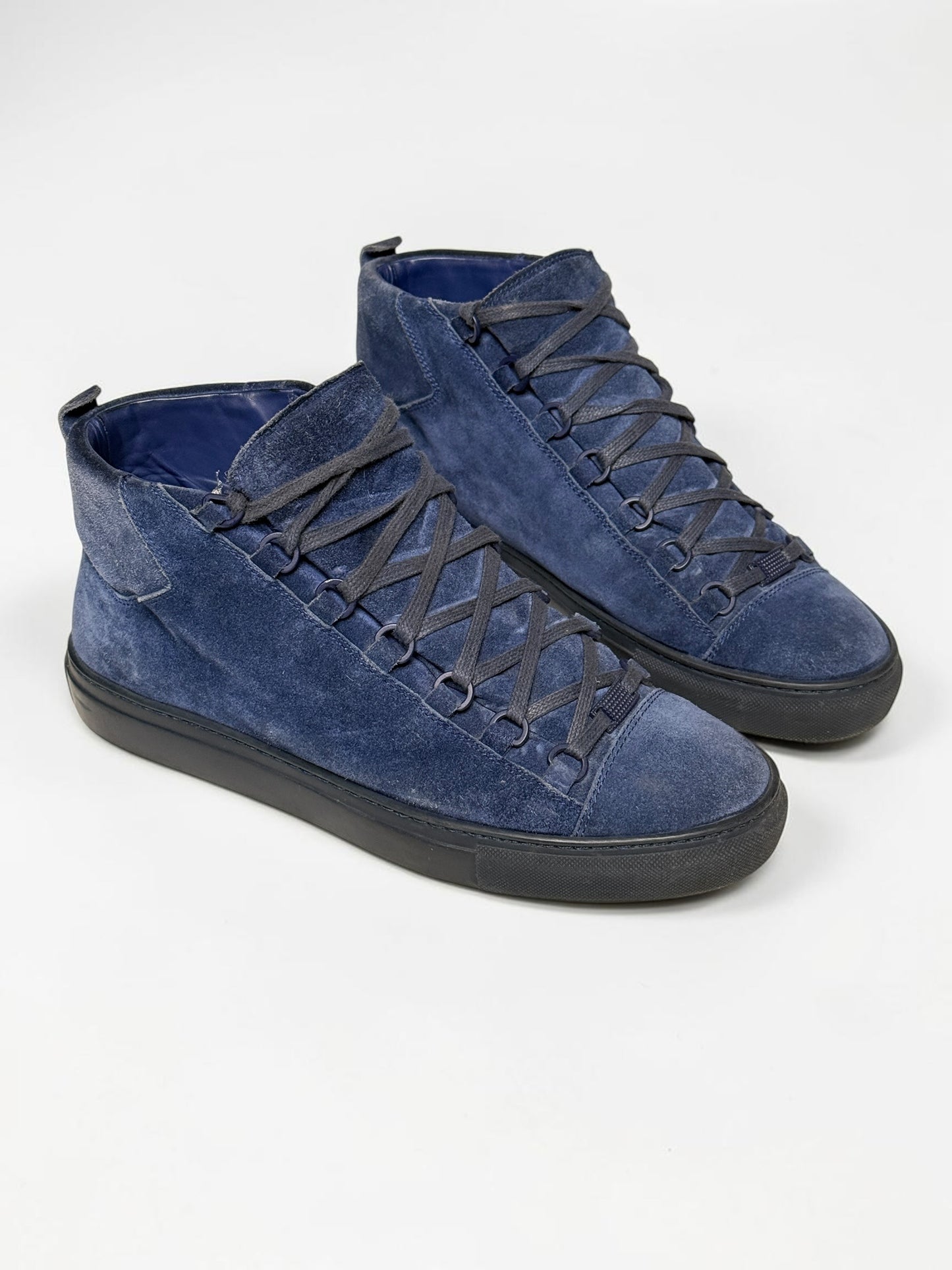 Balenciaga Arena High Suede Blue (43)