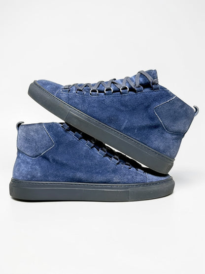 Balenciaga Arena High Suede Blue (43)