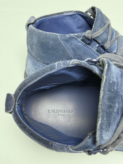 Balenciaga Arena High Suede Blue (43)