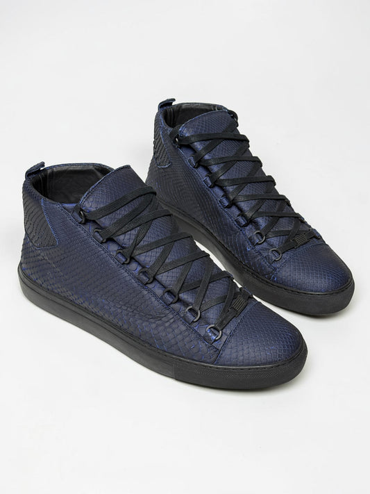 Balenciaga Arena High Python Dark Blue (45.5)