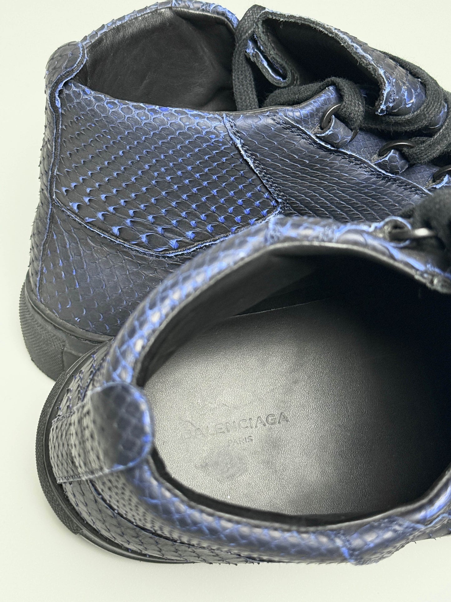 Balenciaga Arena High Python Dark Blue (45.5)