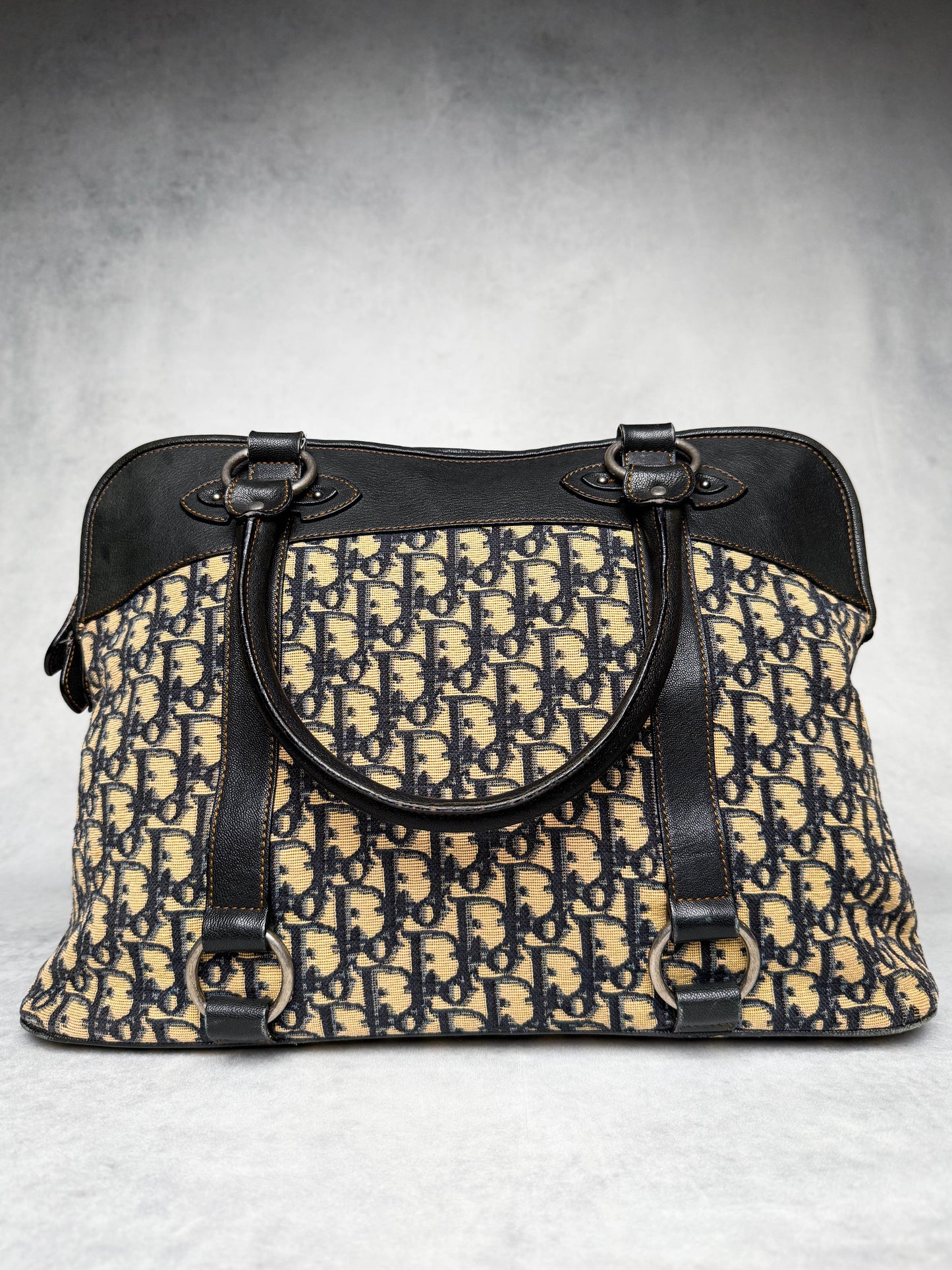 Dior Vintage Trotter Bag Oblique Monogram