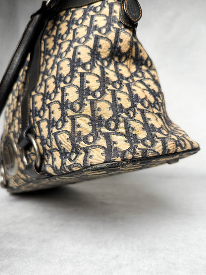 Dior Vintage Trotter Bag Oblique Monogram