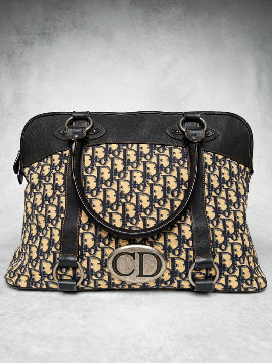 Dior Vintage Trotter Bag Oblique Monogram