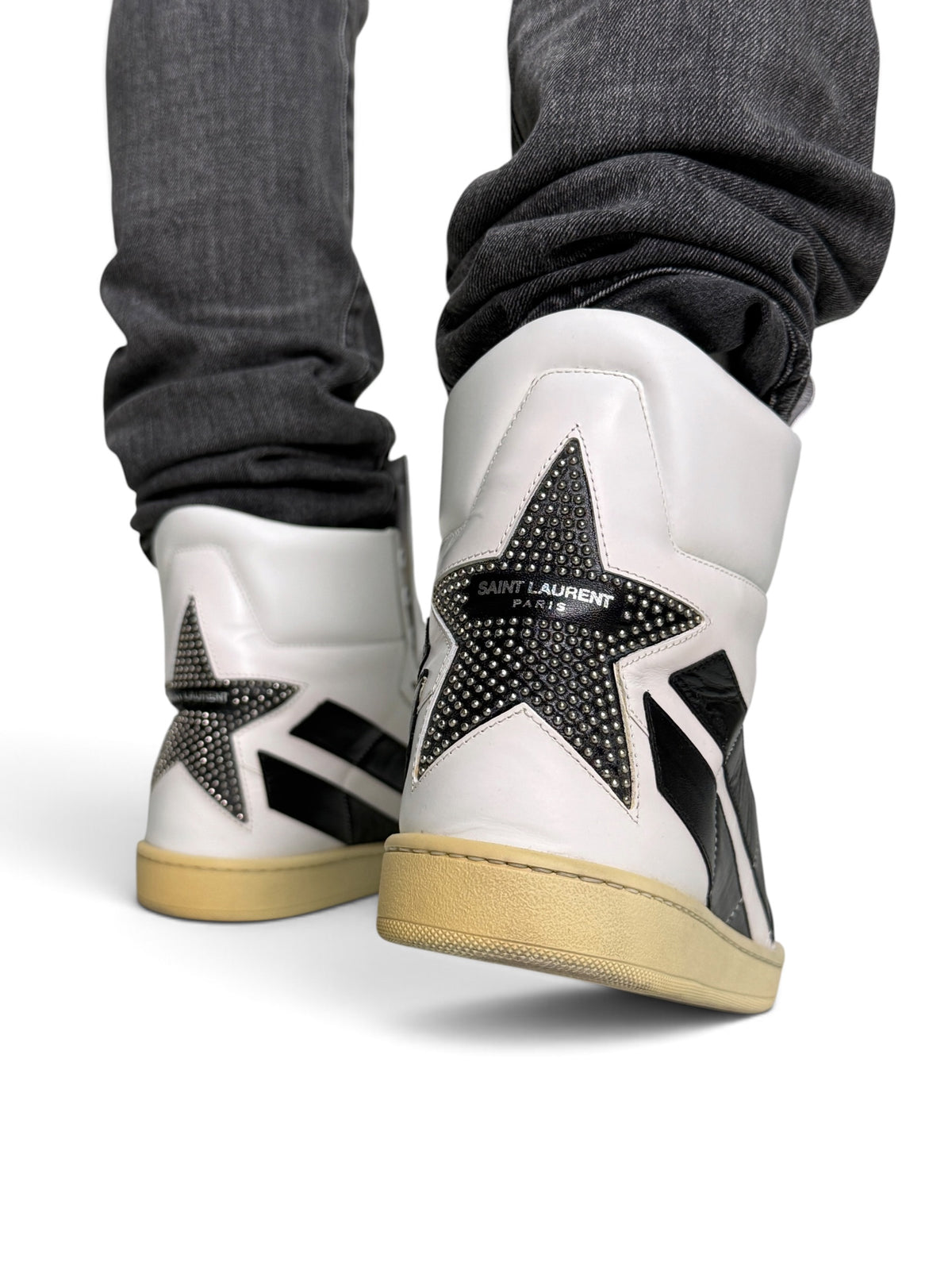 Saint Laurent FW2016 SL/36H Studded High-Tops (43)