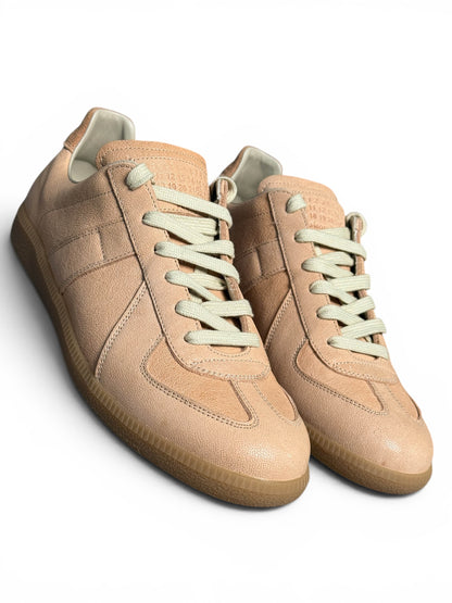 Maison Margiela Replica Full Grain Leather GATs Beige (43)