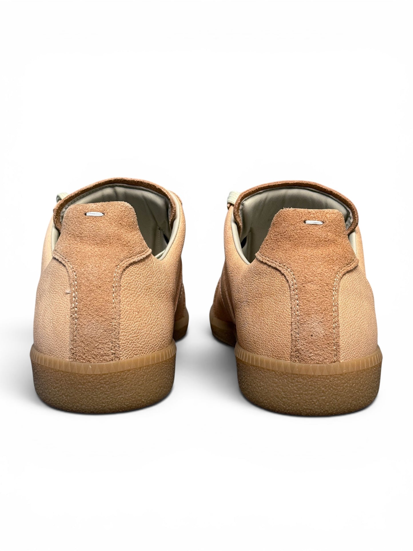 Maison Margiela Replica Full Grain Leather GATs Beige (43)