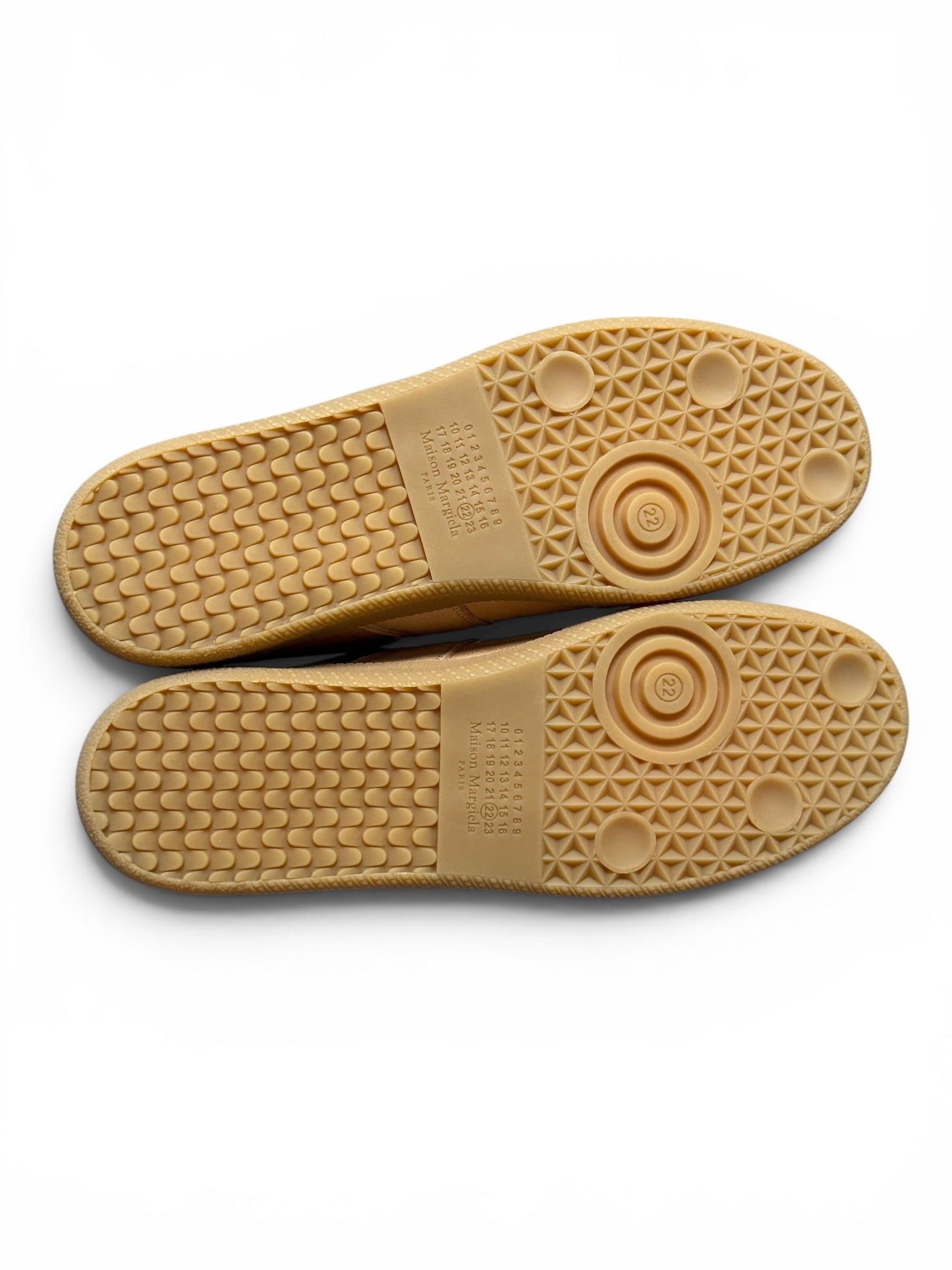 Maison Margiela Replica Full Grain Leather GATs Beige (43)