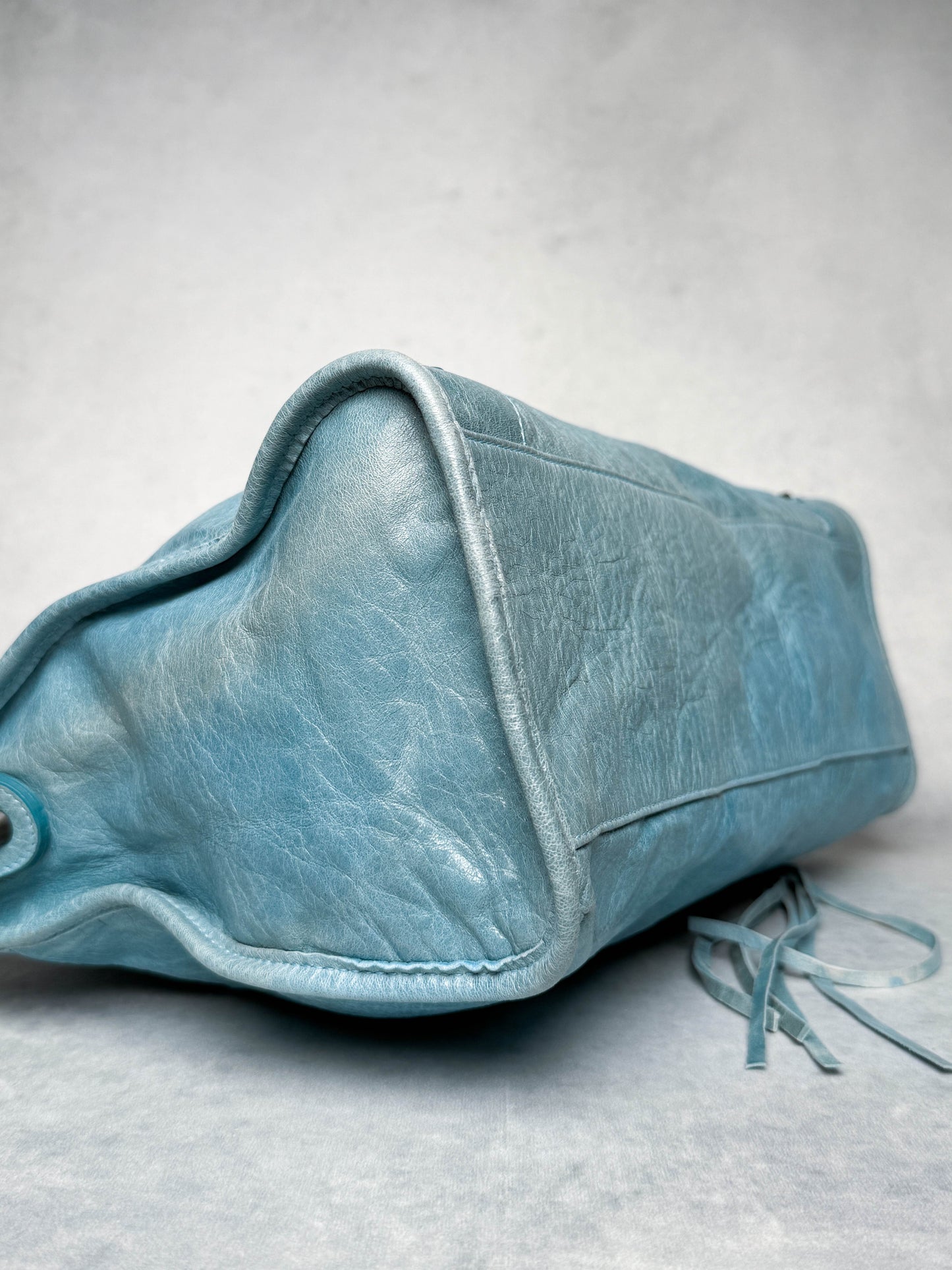 Balenciaga City Bag Medium Light Blue