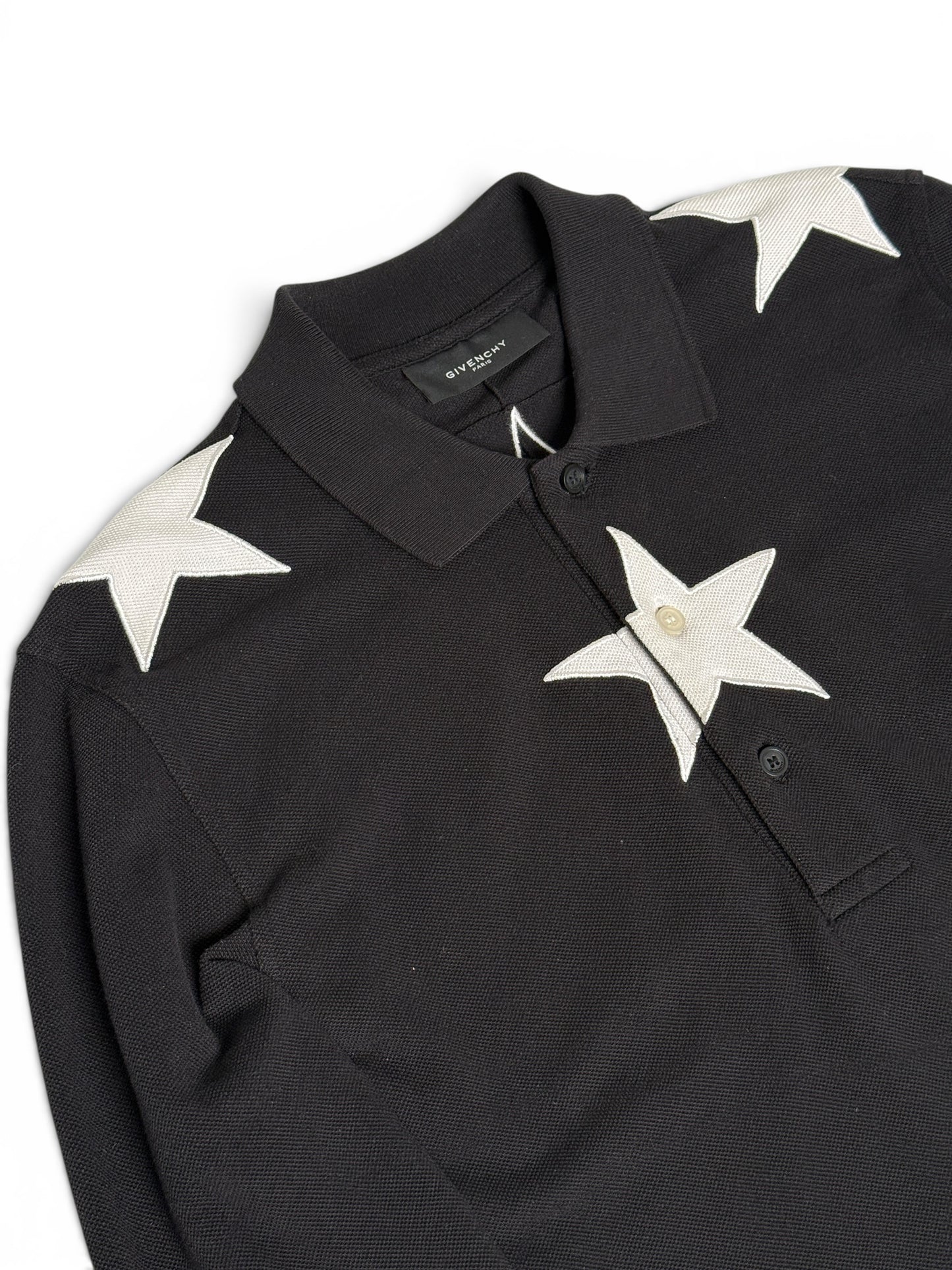 SS2014 Givenchy Stars Longsleeve Polo (S)