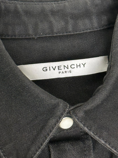Givenchy Stars Black Denim Overshirt (S)
