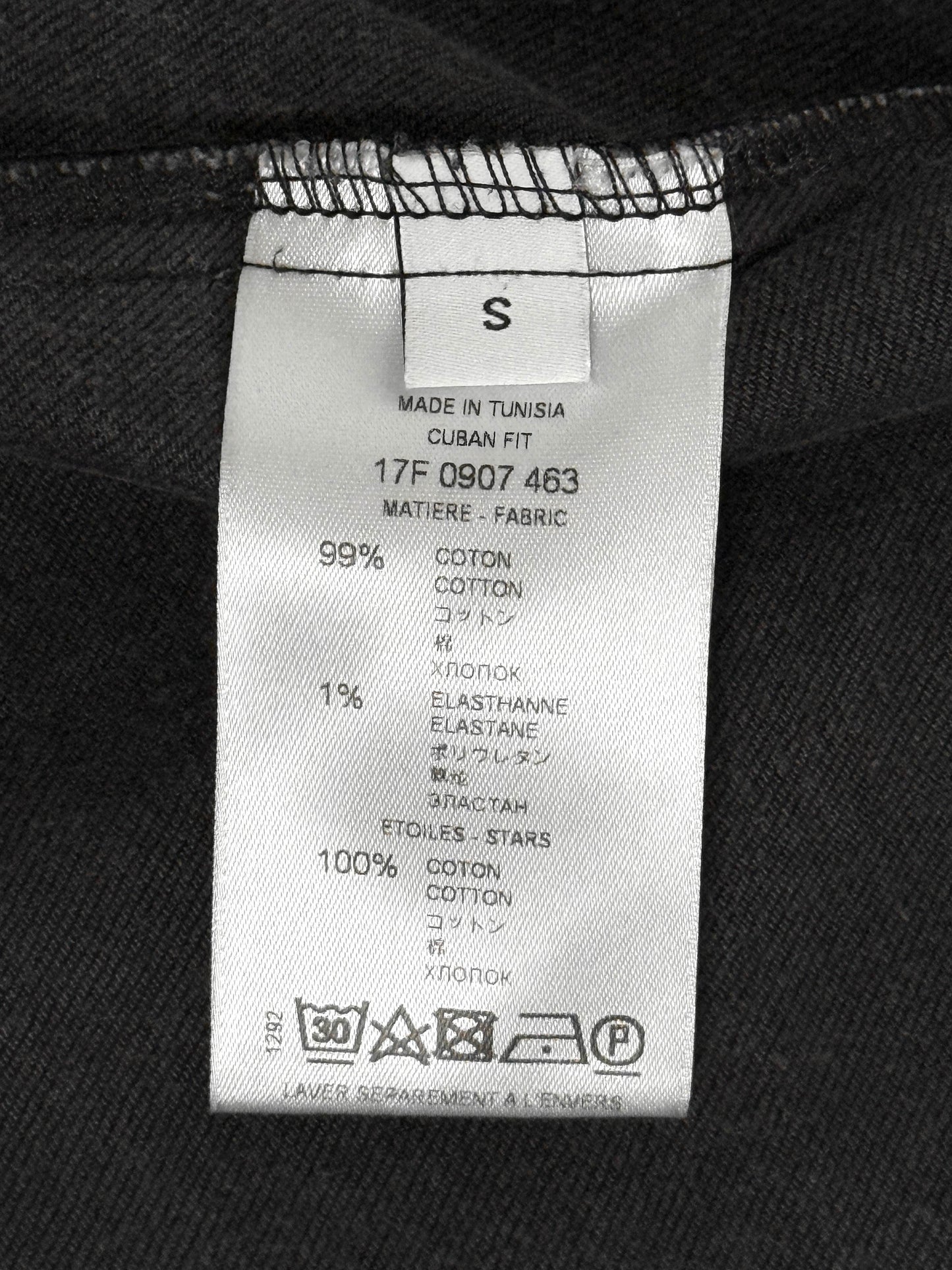 Givenchy Stars Black Denim Overshirt (S)
