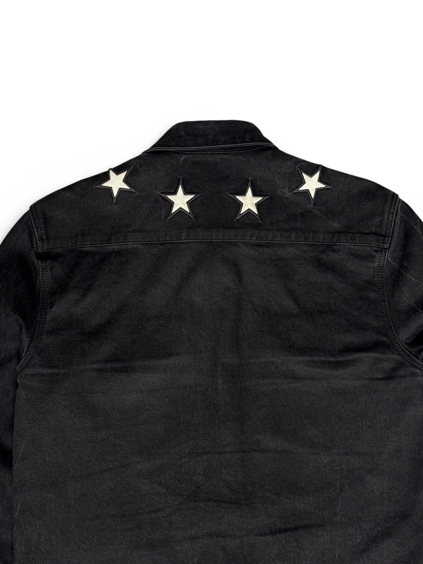 Givenchy Stars Black Denim Overshirt (S)