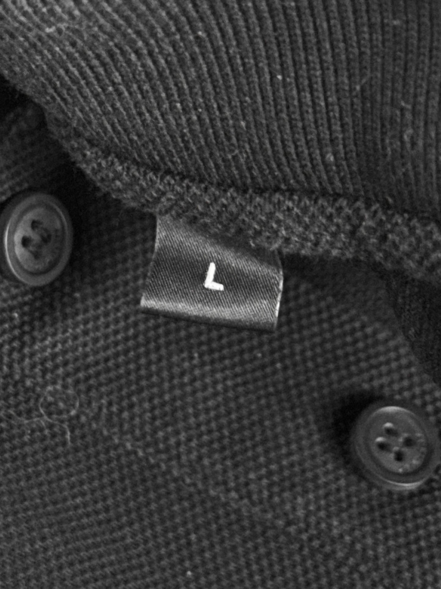 SS2014 Givenchy Rottweiler Black Polo Shirt (L)