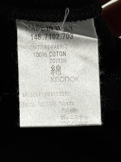 SS2014 Givenchy Rottweiler Black Polo Shirt (L)