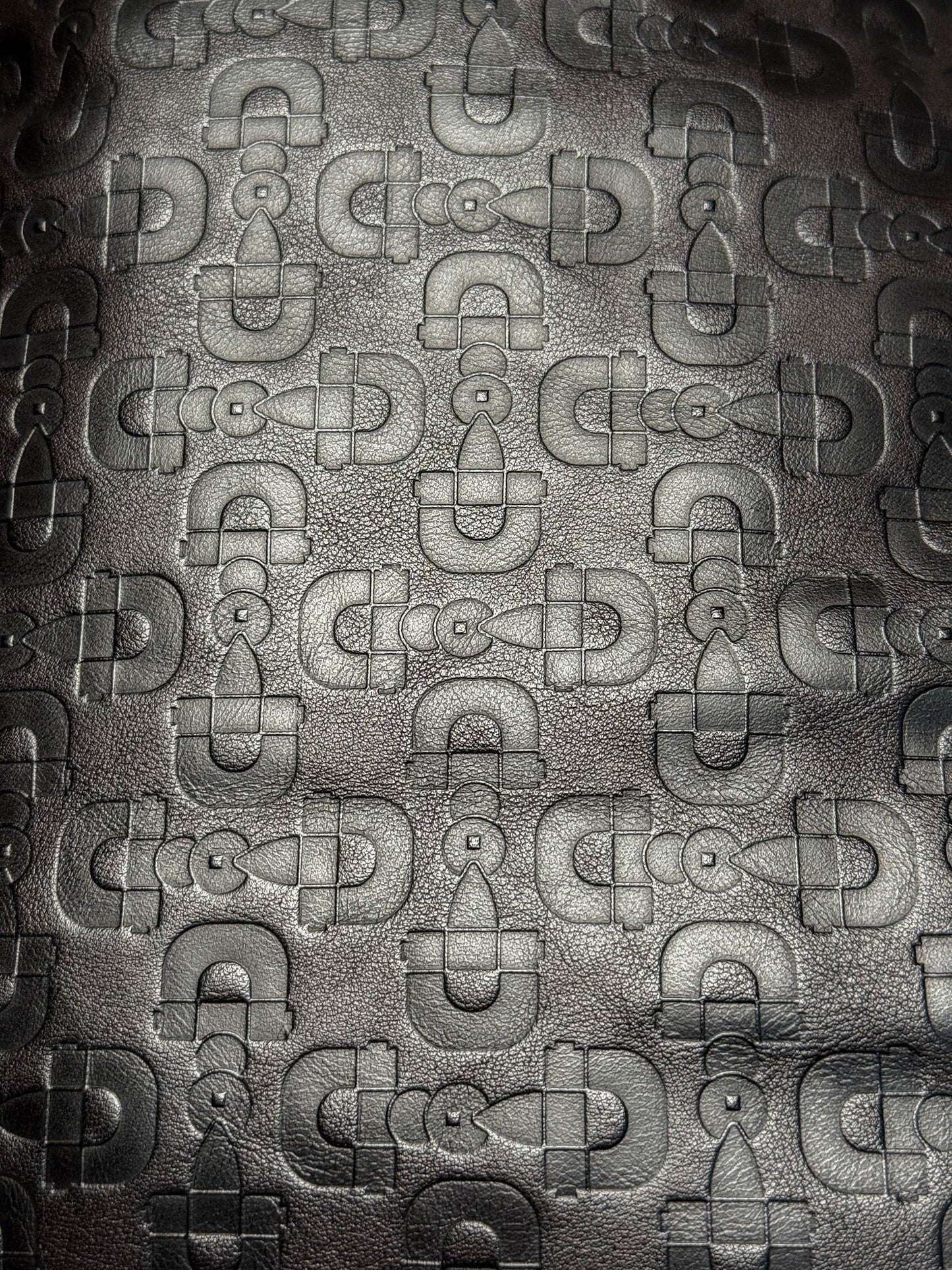 Gucci Horsebit Embossed Leather Hobo Bag Dark Brown