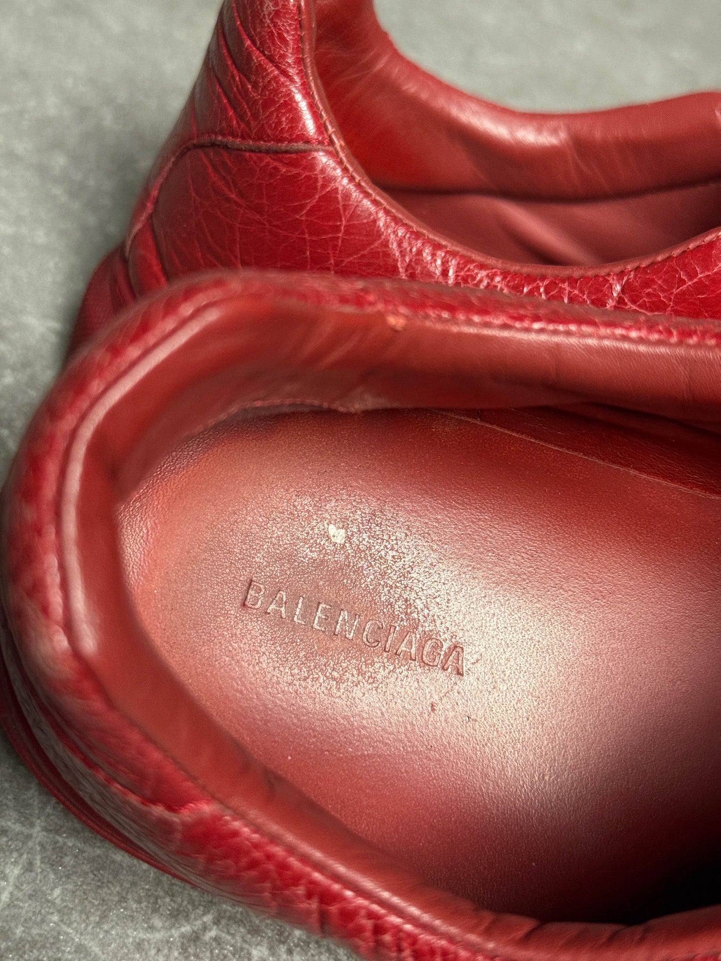 Balenciaga Arena Low Red (43)