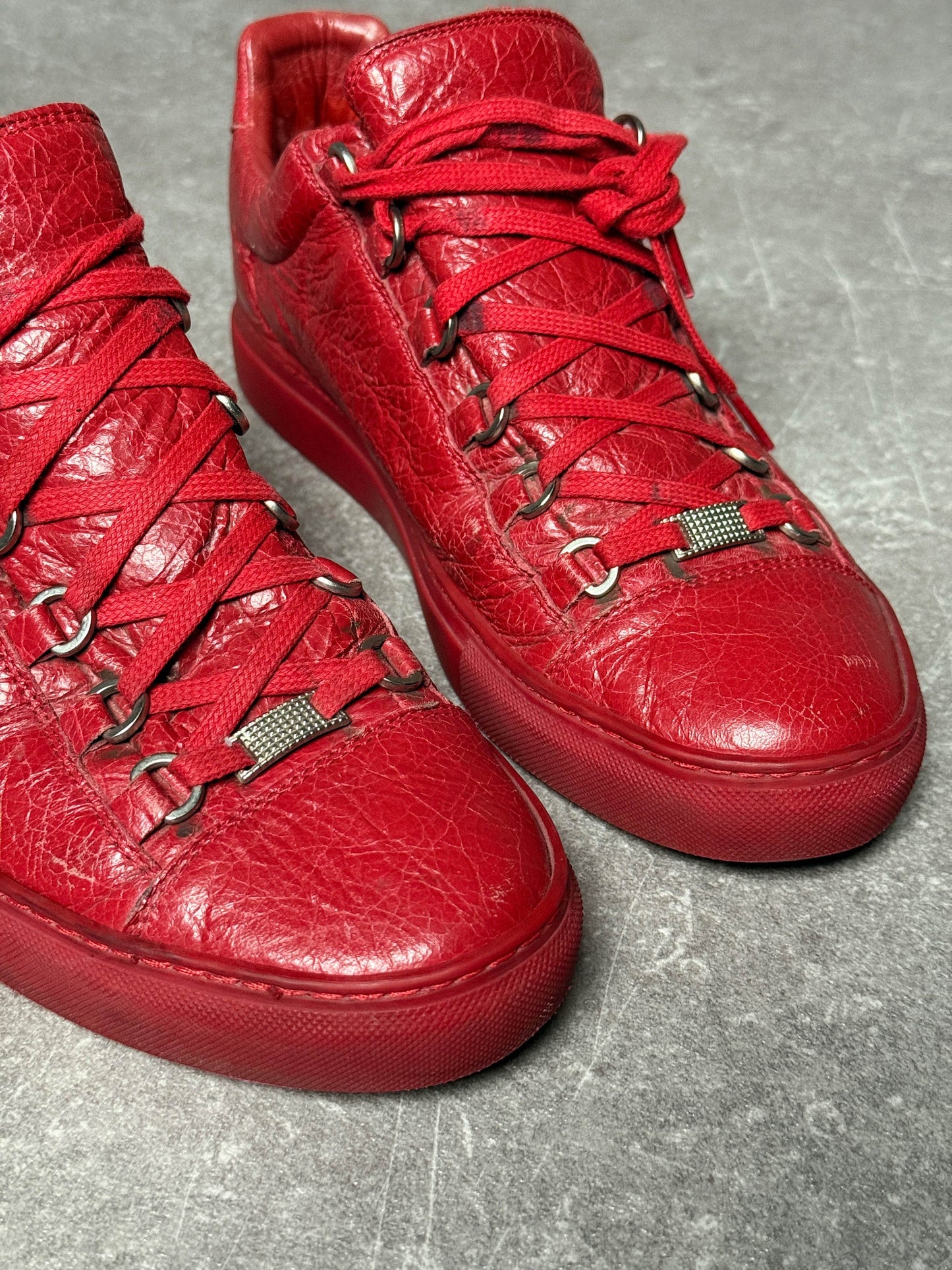 Balenciaga Arena Low Red (43)