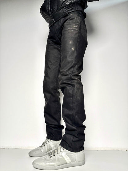 Dior Homme SS2007 'Gold Dust' Waxed Clawmark Denim (33)
