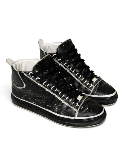 Balenciaga Arena High Black 'Marker' (43.5)