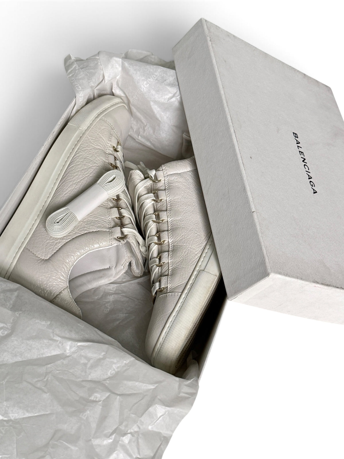 Balenciaga Arena Low Triple White (41)