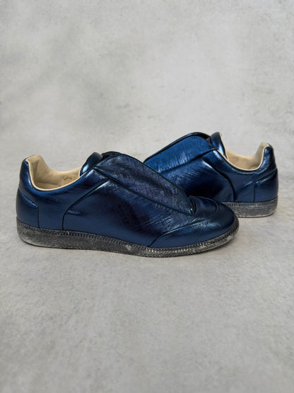 Maison Margiela Future Low Blue Metallic (43)