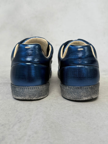 Maison Margiela Future Low Blue Metallic (43)