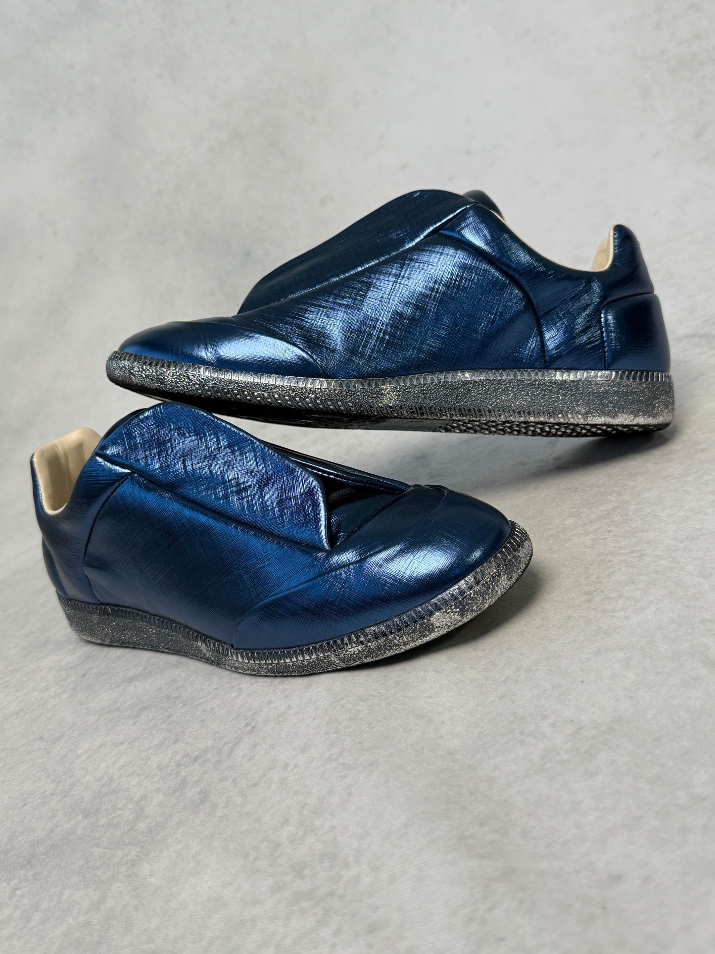 Maison Margiela Future Low Blue Metallic (43)