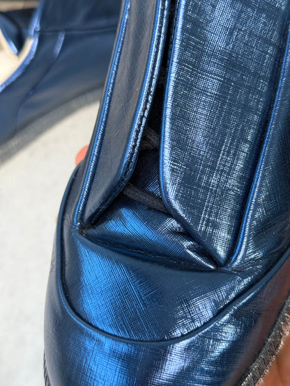 Maison Margiela Future Low Blue Metallic (43)