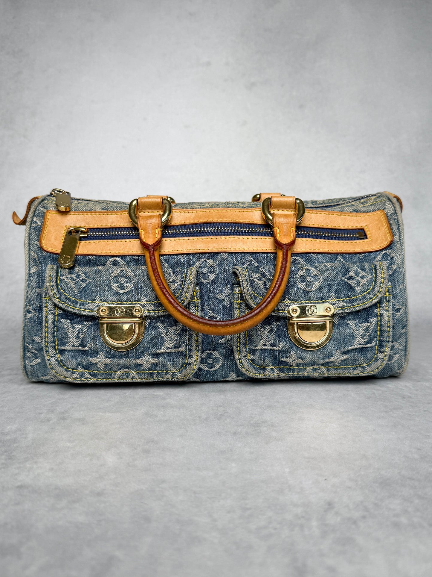 Louis Vuitton Speedy Neo Denim Bag