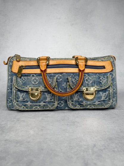 Louis Vuitton Speedy Neo Denim Bag