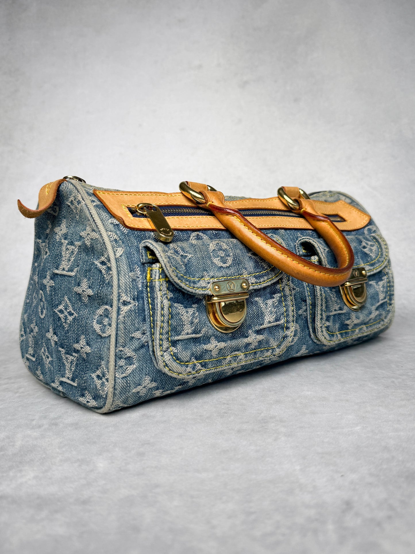 Louis Vuitton Speedy Neo Denim Bag